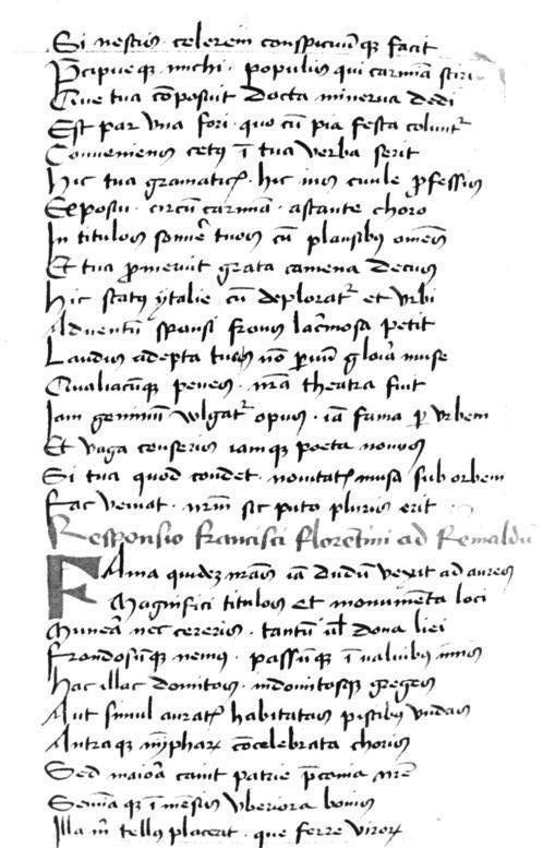 Petrarca Handschrift public domain